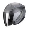 Scorpion EXO-230 Fenix Matt Cement Grey-Black -Helm Verkoop scorpion exo 230 fenix cement grey black open face helmet helm casque jet kask casco abierto 1 2