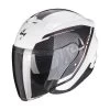Scorpion EXO-230 Fenix Pearl White-Black -Helm Verkoop scorpion exo 230 fenix pearl white black open face helmet helm casque jet kask casco abierto 1 2