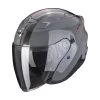 Scorpion EXO-230 SR Cement Grey-Red -Helm Verkoop scorpion exo 230 sr cement grey red open face helmet helm casque jet kask casco abierto 1 4