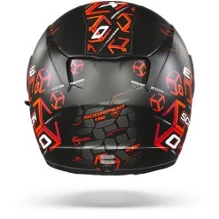 Scorpion EXO-390 Cube Mat Zwart Rood Integraalhelm -Helm Verkoop scorpion exo 390 cube mat black red.19