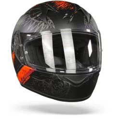 Scorpion EXO-390 Ighost Mat Zwart Zilver Integraalhelm 10 Scorpion EXO-390 Ighost Mat Zwart Zilver Integraalhelm -Helm Verkoop scorpion exo 390 ighost matt black silver.35