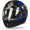 Scorpion EXO-390 Sting Zwart Blauw Integraalhelm -Helm Verkoop scorpion exo 390 sting black blue frontpage