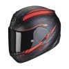 Scorpion EXO-390 Sting Matt Black-Red -Helm Verkoop scorpion exo 390 sting black red full face integralhelm casque integral kask casco integral 1 2