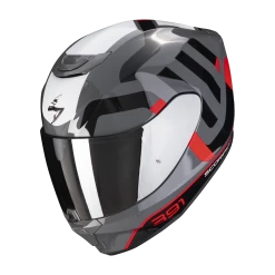 Scorpion Exo-391 Arok Grijs-Rood-Zwart Integraalhelm -Helm Verkoop scorpion exo 391 arok grey red black