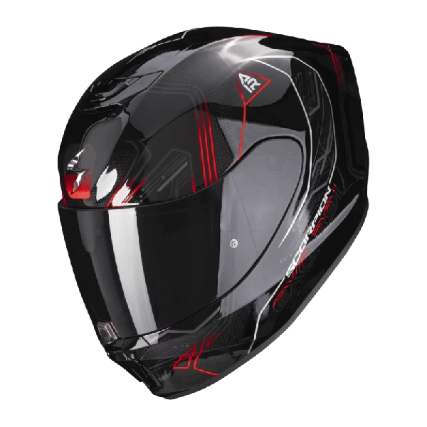 Scorpion EXO-391 SPADA Black-Neon Red 3 Scorpion EXO-391 SPADA Black-Neon Red