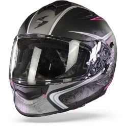 Scorpion EXO-491 Run Mat Zwart Roze Integraalhelm -Helm Verkoop scorpion exo 491 run matt black pink frontpage