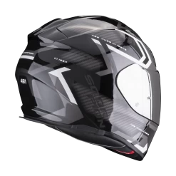 Scorpion Exo-491 Spin Zwart-Wit Integraalhelm -Helm Verkoop scorpion exo 491 spin black white 3