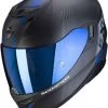 Scorpion EXO-520 AIR LATEN Matt Black-Blue -Helm Verkoop scorpion exo 520 air laten matt black blue full face helmet helm casque kask casco 1 2