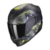 Scorpion Exo-520 Evo Air Melrose Mat Zwart-Geel Integraalhelm