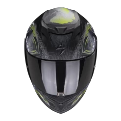 Scorpion Exo-520 Evo Air Melrose Mat Zwart-Geel Integraalhelm -Helm Verkoop scorpion exo 520 evo air melrose matt black yellow 2