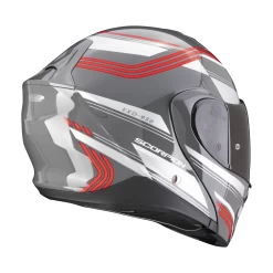 Scorpion Exo-930 Multi Cement Grijs-Rood Systeemhelm -Helm Verkoop scorpion exo 930 multi cement grey red 2