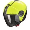 Scorpion Exo-City II Carbo Neon Geel-Zwart Jethelm -Helm Verkoop scorpion exo city ii carbo neon yellow black