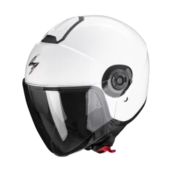 Scorpion Exo-City II Solid White Jet Helmet -Helm Verkoop scorpion exo city ii solid white