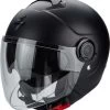 Scorpion EXO-CITY SOLID Matt Black -Helm Verkoop scorpion exo city solid matt black open face helmet helm casque kask casco 1 2