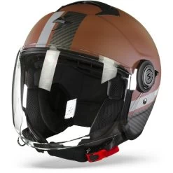 Scorpion EXO-City Strada Mat Bruin-Zwart Jethelm -Helm Verkoop scorpion exo city strada matt brown black frontpage