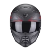 Scorpion Exo-Combat II Xenon Mat Zwart-Rood Jethelm -Helm Verkoop scorpion exo combat ii xenon matt black red 2 2