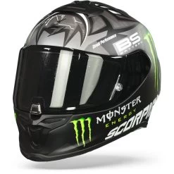 Scorpion EXO-R1 Air Fabio Monster Replica Mat Zwart-Zilver Integraalhelm 13 Scorpion EXO-R1 Air Fabio Monster Replica Mat Zwart-Zilver Integraalhelm -Helm Verkoop scorpion exo r1 air fabio monster replica matt black silver frontpage