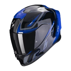 Scorpion EXO-R1 EVO AIR GAZ Metal Black-Blue