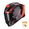 Scorpion Exo-R1 Evo Air Gaz Metaal Zwart-Rood Integraalhelm