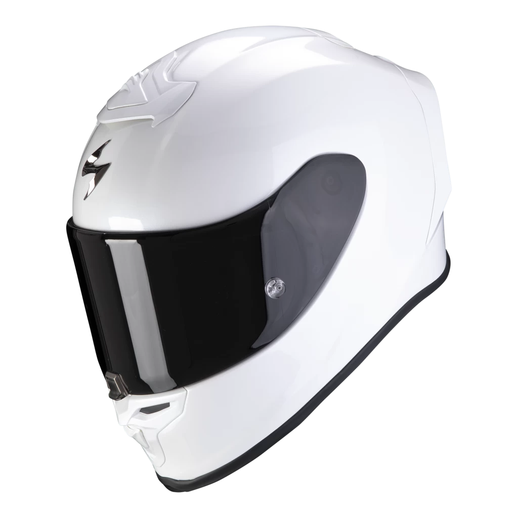 Scorpion Exo-R1 Evo Air Solid Parel Wit Integraalhelm 5 Scorpion Exo-R1 Evo Air Solid Parel Wit Integraalhelm - Afbeelding 3