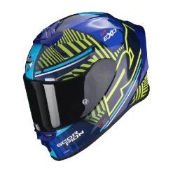 Scorpion EXO-R1 EVO AIR VICTORY Blue-Yellow