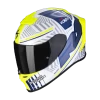 Scorpion EXO-R1 EVO AIR VICTORY White-Blue -Helm Verkoop scorpion exo r1 evo air victory white blue full face helmet integralhelm casque integral kask casco integral 1 3