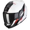 Scorpion Exo-Tech Evo Primus Parel Wit-Zwart Systeemhelm -Helm Verkoop scorpion exo tech evo primus pearl white black