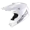 Scorpion VX-16 Evo Air Solid Wit-Wit Crosshelm -Helm Verkoop scorpion vx 16 evo air solid white white