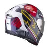 Scorpion Exo-R1 Evo Air Victory Rood-Blauw-Geel Integraalhelm