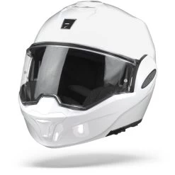 Scorpion EXO-Tech Solid Wit Systeemhelm -Helm Verkoop scorpion exo tech white glossy.04 1