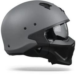 Scorpion Covert-X Solid Cement Grijs Mat Jethelm -Helm Verkoop scorpioncovertxsolidcementgrey.29 1