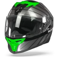 Scorpion EXO-520 Air Shade Zwart Groen Integraalhelm -Helm Verkoop scorpionexo 520airshadeblackgreen frontpage