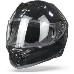 Scorpion EXO-520 Air Solid Zwart Integraalhelm -Helm Verkoop scorpionexo 520airsolidblackglossy frontpage