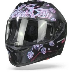 Scorpion EXO-520 Air Tina Mat Zwart Zilver Integraalhelm -Helm Verkoop scorpionexo 520airtinamattblacksilver frontpage