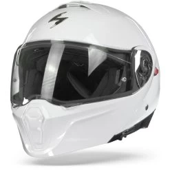 Scorpion EXO-930 Solid Wit Systeemhelm -Helm Verkoop scorpionexo 930solidwhite frontpage