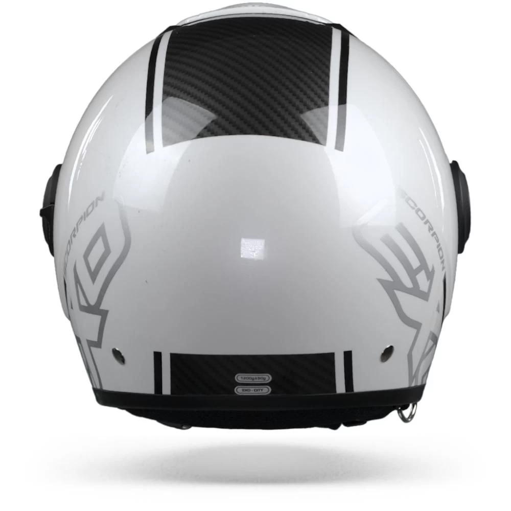 Scorpion EXO-City Avenue Wit Zwart 3 Scorpion EXO-City Avenue Wit Zwart